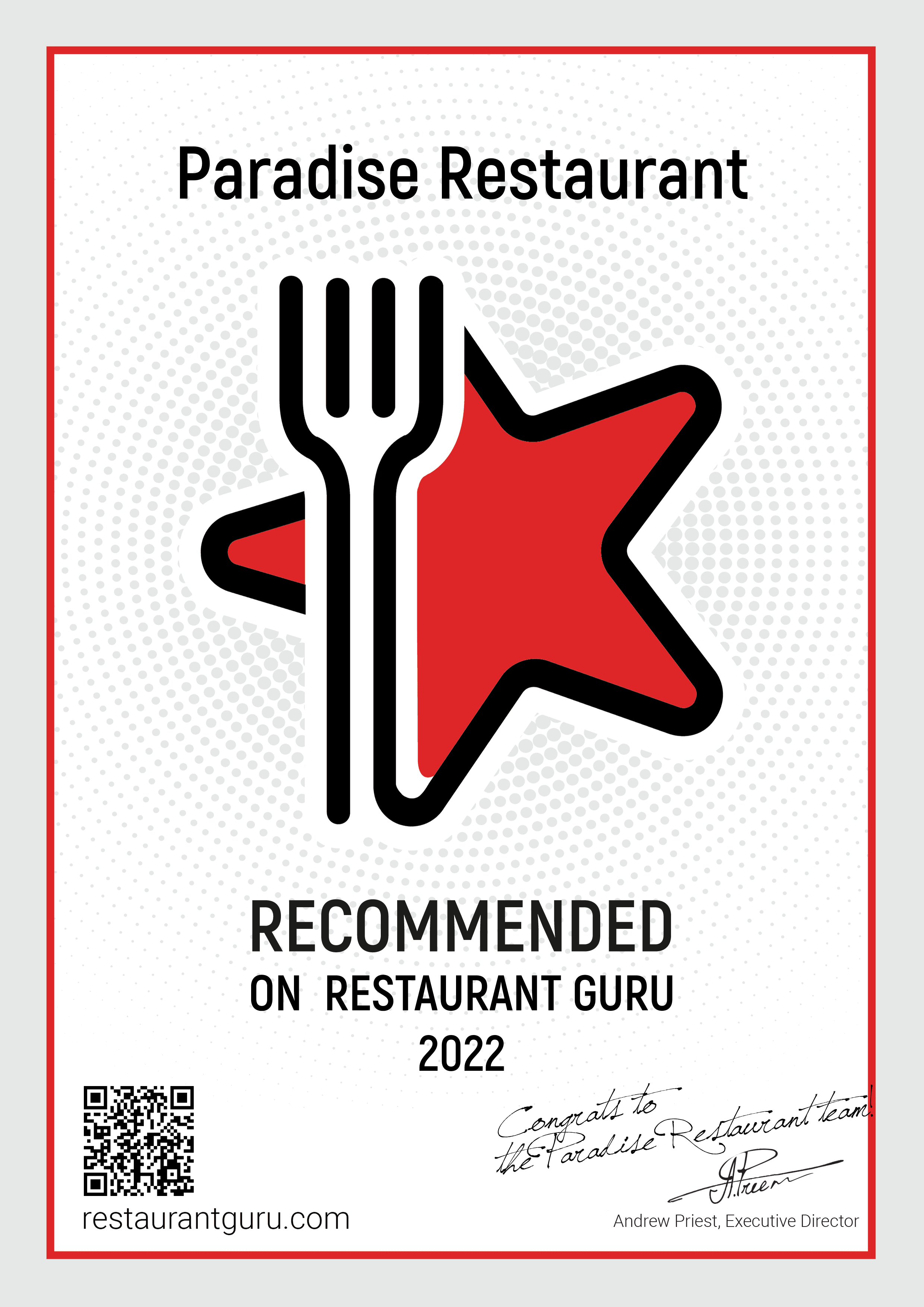 Restaurantguru Certificate1